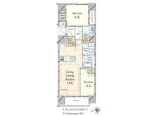 【東京都/千代田区内神田】リビオレゾン内神田 間取り図