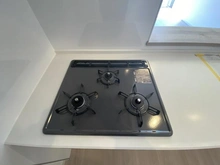 【東京都/板橋区蓮沼町】エクレール本蓮沼 キッチン：三口コンロ