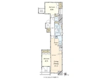【東京都/千代田区神田須田町】プラウド千代田淡路町 間取り図