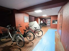 【東京都/文京区本郷】ライオンズマンション本郷 駐輪場