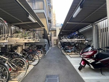 【東京都/文京区根津】イニシア文京根津 駐輪場