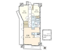 【東京都/文京区向丘】ナイスアーバン文京向丘 間取り図
