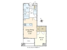 【東京都/千代田区神田佐久間町】ベラカーサ秋葉原 間取り図
