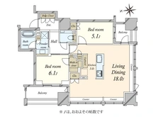 【東京都/千代田区内神田】ジオ千代田大手町 間取り図