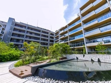【東京都/新宿区高田馬場】パークシティ高田馬場 敷地内：グラウンドガーデン