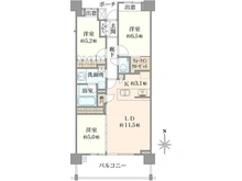 【東京都/世田谷区船橋】ヴィークグラン世田谷千歳船橋 さくらガーデン 間取り図