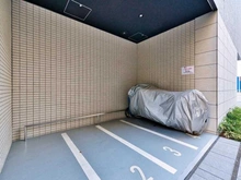 【東京都/文京区本郷】オープンレジデンシア本郷後楽園 敷地内：バイク置場
使用料：月1,500円/台