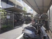【東京都/板橋区清水町】THE ITABASHI　レジデンス ノース棟 駐輪場