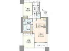 【東京都/江東区新大橋】クレッセント東京ヴュータワー 間取り図