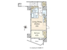 【東京都/千代田区岩本町】クレイシア・ヴァースクレイシアIDZ千代田岩本町 間取り図