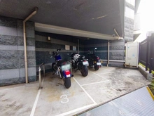 【東京都/中野区東中野】ライオンズ東中野 駐輪場：バイク置場