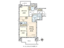 【東京都/文京区湯島】グランリビオ ザ・レジデンス 間取り図