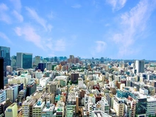 【東京都/千代田区外神田】東京タイムズタワー 眺望：スカイラウンジからの眺望