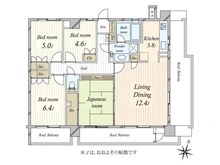 【東京都/文京区本郷】藤和本郷壱岐坂ホームズ 間取り図