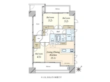 【東京都/文京区千駄木】フォルム文京動坂 間取り図