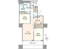 【東京都/千代田区神田淡路町】ワテラスタワーレジデンス 間取り図