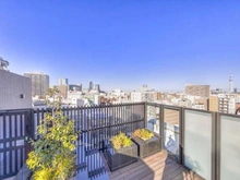【東京都/千代田区岩本町】ガレリアドゥエル神田岩本町 共用施設：屋上庭園からの眺望