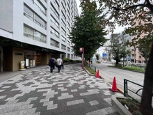 【東京都/文京区湯島】湯島ハイタウン A棟 前面道路