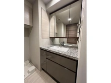 【東京都/文京区根津】イニシア文京根津 洗面室：洗面化粧台