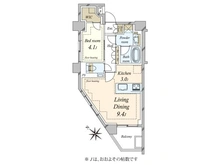 【東京都/文京区根津】イニシア文京根津 間取り図