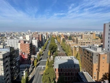 【東京都/文京区本郷】プラウドタワー本郷東大前 眺望：室内から