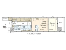 【東京都/千代田区神田多町】プラウド神田 間取り図