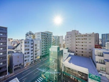 【東京都/荒川区東日暮里】ダイアパレス鶯谷 眺望：バルコニーから南東方向