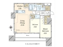 【東京都/文京区湯島】ディアナコート文京本郷台 間取り図
