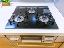 【東京都/中野区東中野】ライオンズ東中野 キッチン：三口コンロ