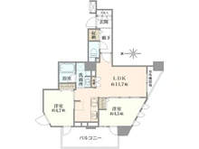 【東京都/中野区東中野】ライオンズ東中野 間取り図