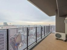 【埼玉県/川口市栄町】プラウドタワー川口クロス バルコニー