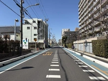 【埼玉県/戸田市喜沢南】戸田第一スカイハイツ 前面道路