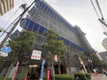 【埼玉県/川口市栄町】コスモ川口栄町 外観：大規模修繕工事中