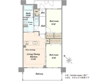 【東京都/文京区白山】クリオ白山逸見坂 間取り図