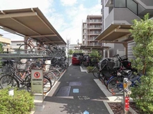 【埼玉県/川口市栄町】サンクレイドル川口II 駐輪場