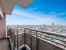 【埼玉県/川口市幸町】川口パークタワー バルコニー