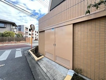 【神奈川県/川崎市中原区上小田中】クレッセント武蔵新城イースト ゴミ置き場