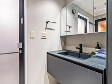 【神奈川県/川崎市高津区北見方】クレッセント二子多摩川4 洗面所