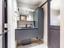 【神奈川県/川崎市高津区北見方】クレッセント二子多摩川4 洗面所