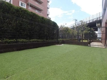 【神奈川県/川崎市高津区末長】エクセレントシティ武蔵新城アクトラージュ 専用庭