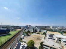 【神奈川県/川崎市高津区久本】ルネサンスフォルム溝の口 眺望：北側バルコニーから