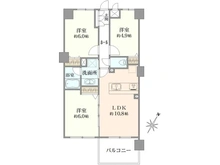 【東京都/府中市緑町】レーヴステージ府中緑町 間取り図