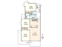 【神奈川県/横浜市青葉区あざみ野】エクセラージュあざみ野 間取り図