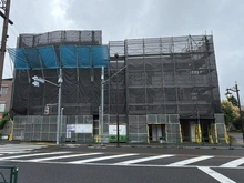 【東京都/府中市武蔵台】西国分寺パークホームズ 外観：大規模修繕工事中