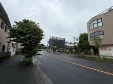 【東京都/府中市武蔵台】西国分寺パークホームズ 前面道路：大規模修繕工事中