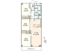 【神奈川県/川崎市川崎区藤崎】メイツ川崎 間取り図