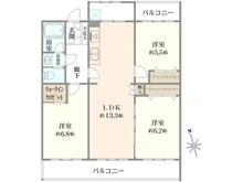 【神奈川県/川崎市宮前区平】向ヶ丘遊園センチュリータウン 7号棟 間取り図