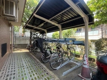 【神奈川県/川崎市高津区下作延】梶が谷ビューハイツ 駐輪場