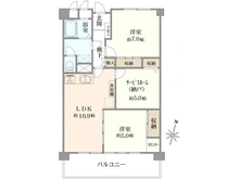 【神奈川県/川崎市宮前区宮崎】東急ドエル宮崎台フェニックス 間取り図