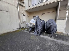 【神奈川県/川崎市高津区新作】キャッスル梶が谷 駐輪場：バイク置き場　空き無